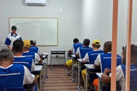 Parceria entre Governo e Senai promove cursos profissionalizantes para reeducandos em MT