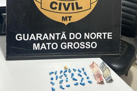 Polícia apreende adolescente envolvido com o tráfico de drogas em MT