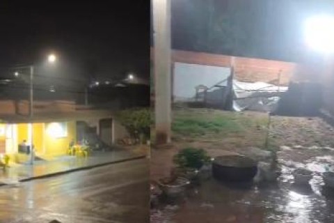 Chuva surpreende cidades de MT após mais de 100 dias de seca