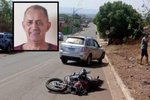 Homem morre após bater moto contra camionete no interior de MT