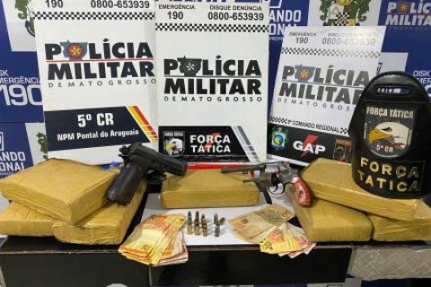 Dupla morre em confronto com a PM e PRF em área rural